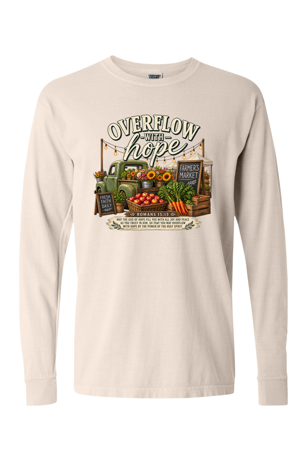Overflow with Hope - LS T-shirt