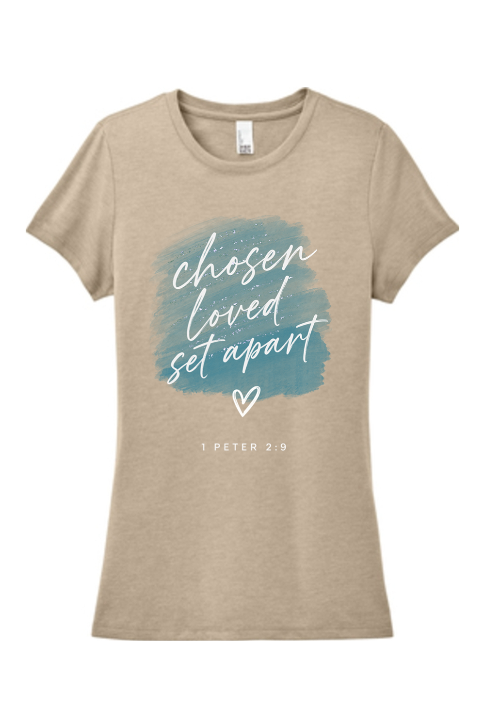 Chosen Loved Set Apart - blue - T-shirt