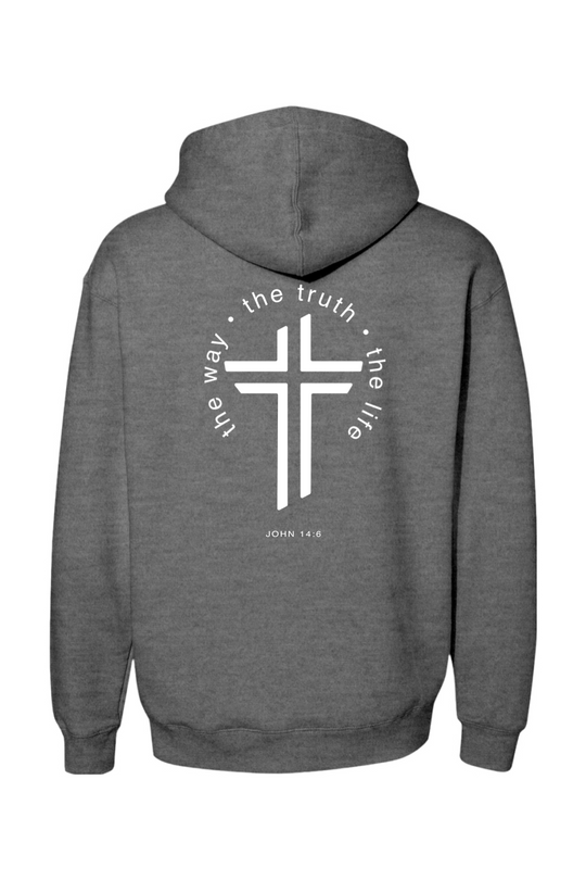 The Way, The Truth, The Life - Heavyweight Hooded Sweatshirt
