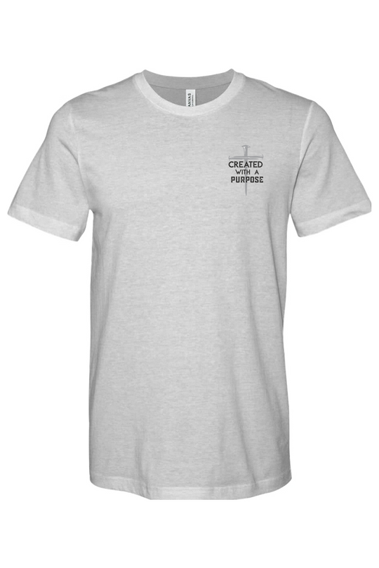 Created with Purpose – Three Nails Jersey Tee