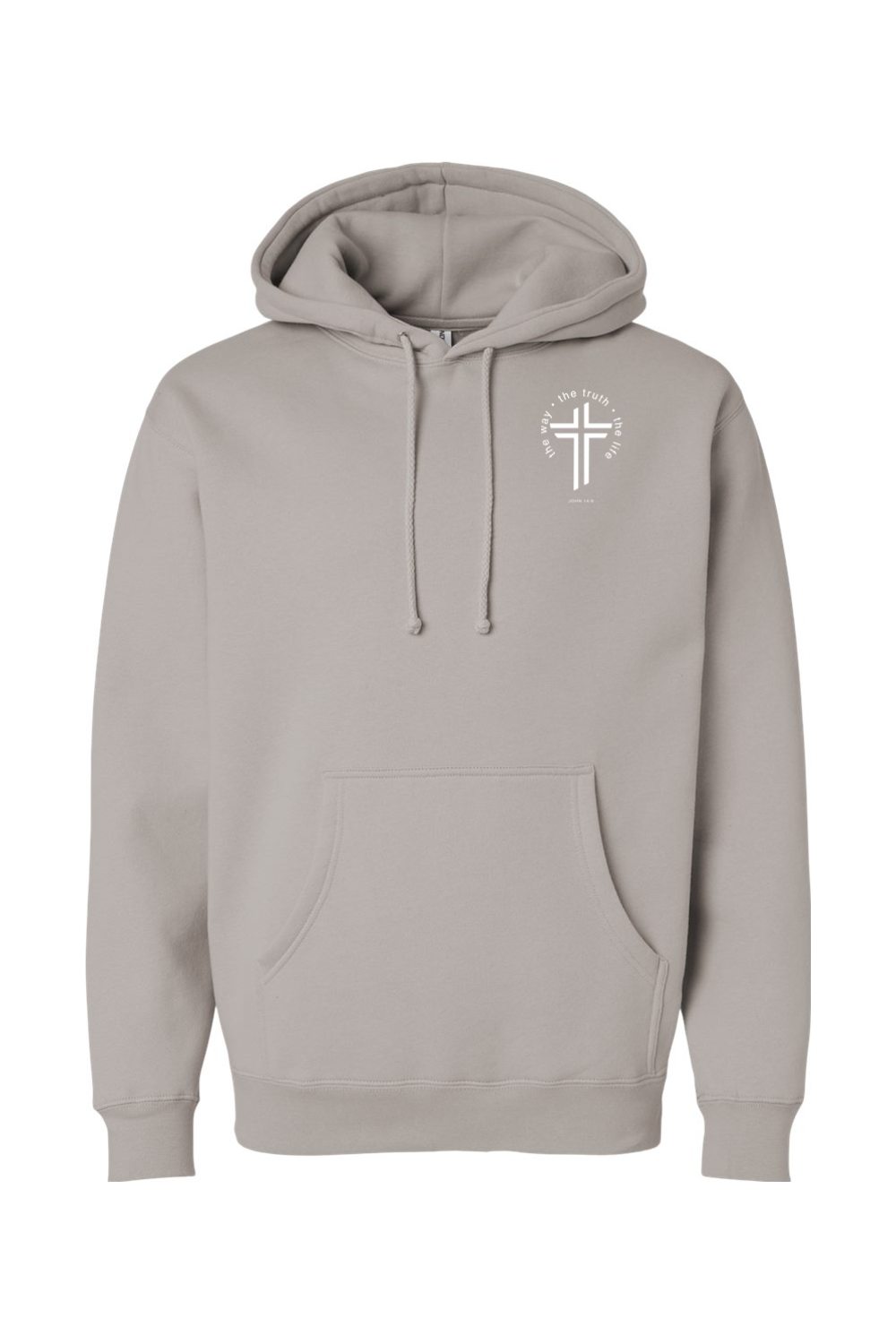 The Way, The Truth, The Life - Heavyweight Hooded Sweatshirt