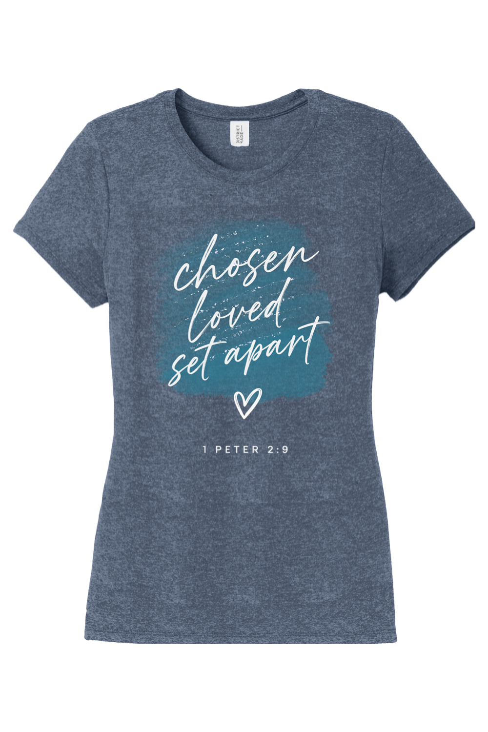 Chosen Loved Set Apart - blue - T-shirt