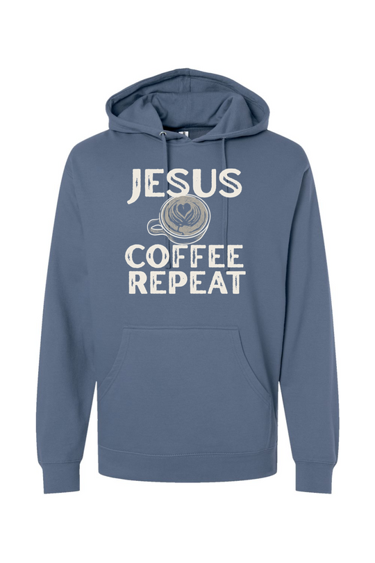 Jesus Coffee Repeat - Hoodie