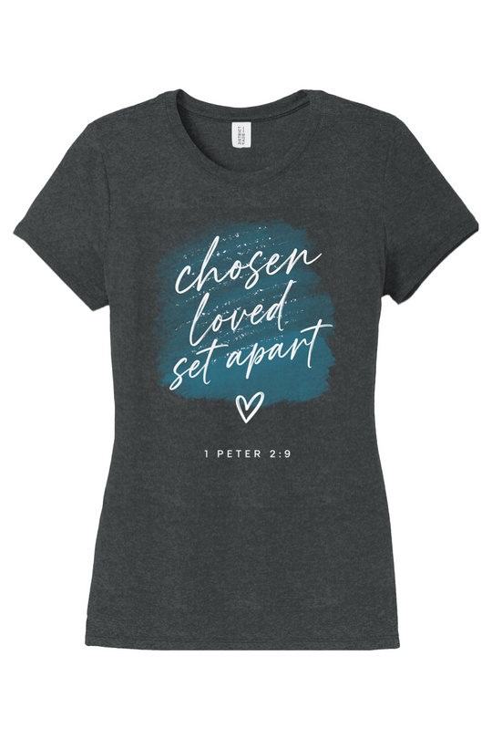 Chosen Loved Set Apart - blue - T-shirt