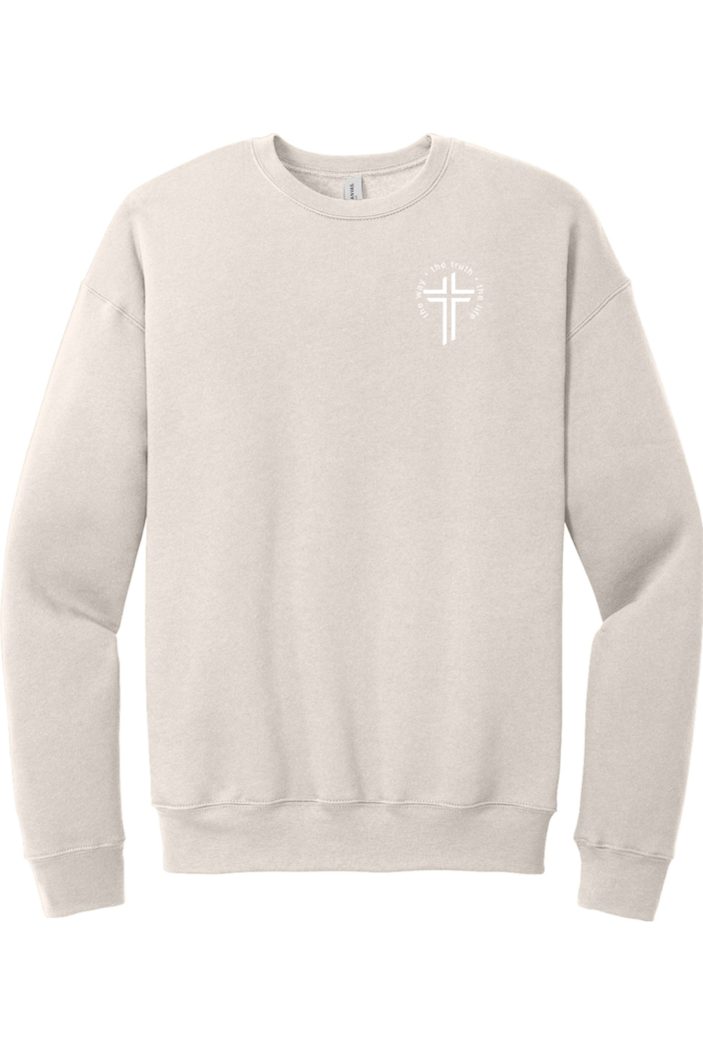 Be Still and Know - Fleece Drop Shoulder Crewneck Sweatshirt