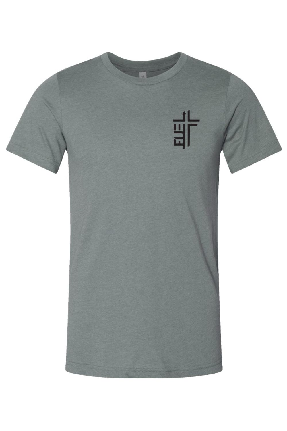 Not By Sight, But By Faith - CVC Heathered Jersey Tee