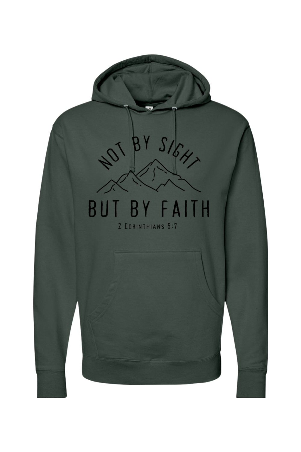 Not By Sight, But By Faith Mountains - Hoodie