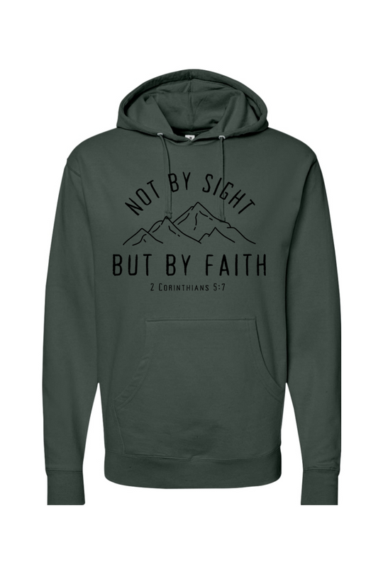 Not By Sight, But By Faith Mountains Sweatshirt