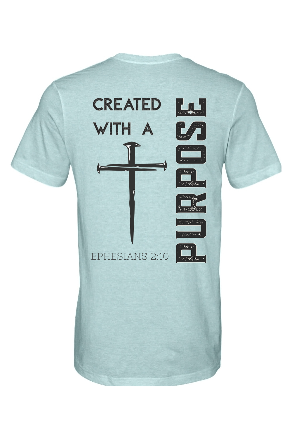 Created with Purpose – Three Nails Jersey Tee