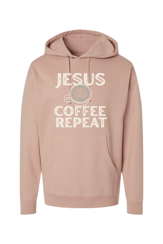 Jesus Coffee Repeat - Hoodie