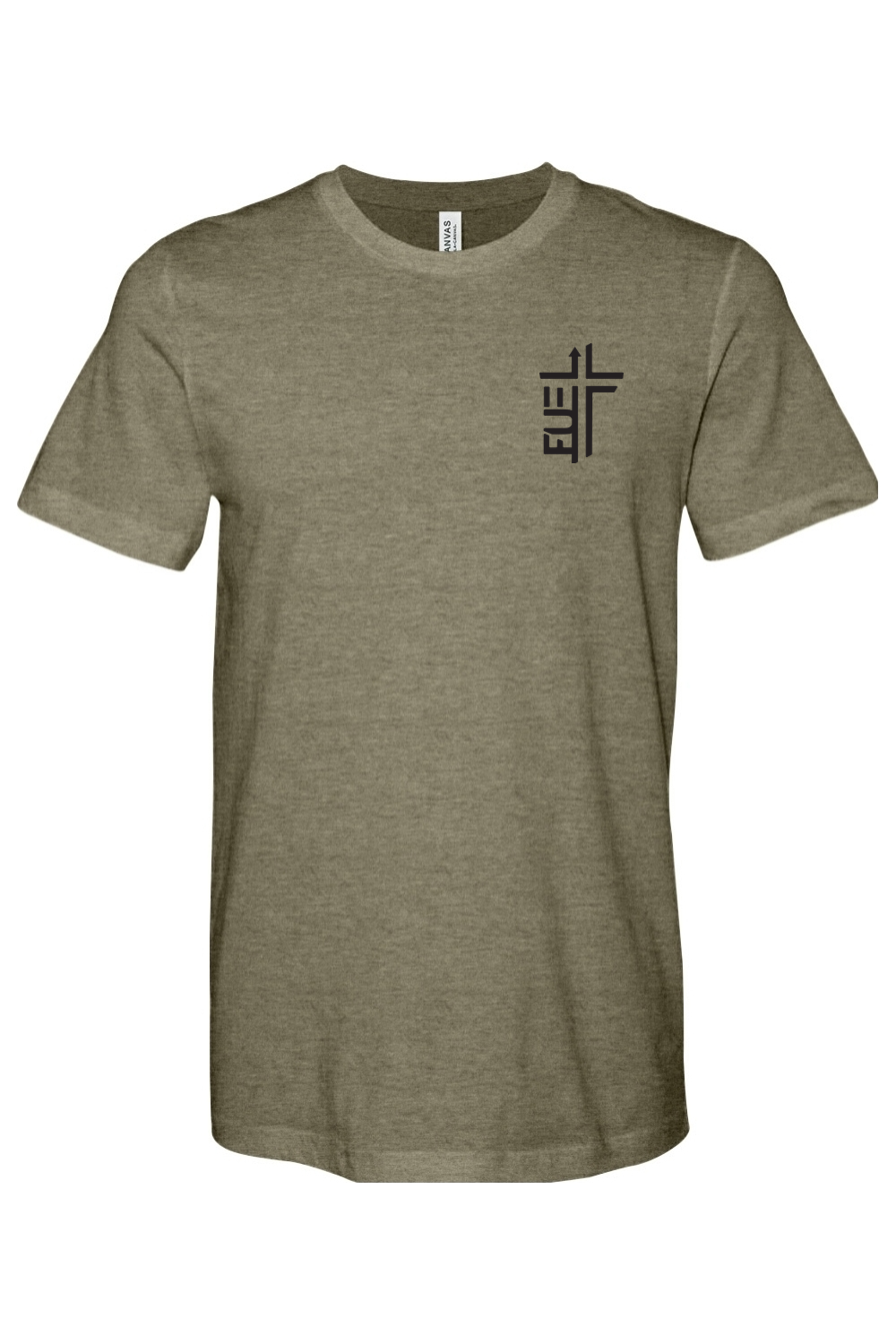 Not By Sight, But By Faith - CVC Heathered Jersey Tee