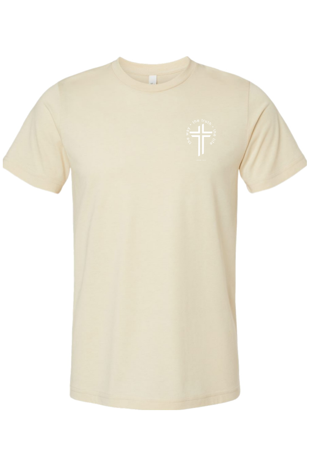 Vertical Faith  Heathered Jersey Tee