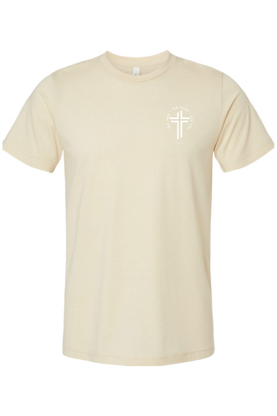 Vertical Faith  Heathered Jersey Tee