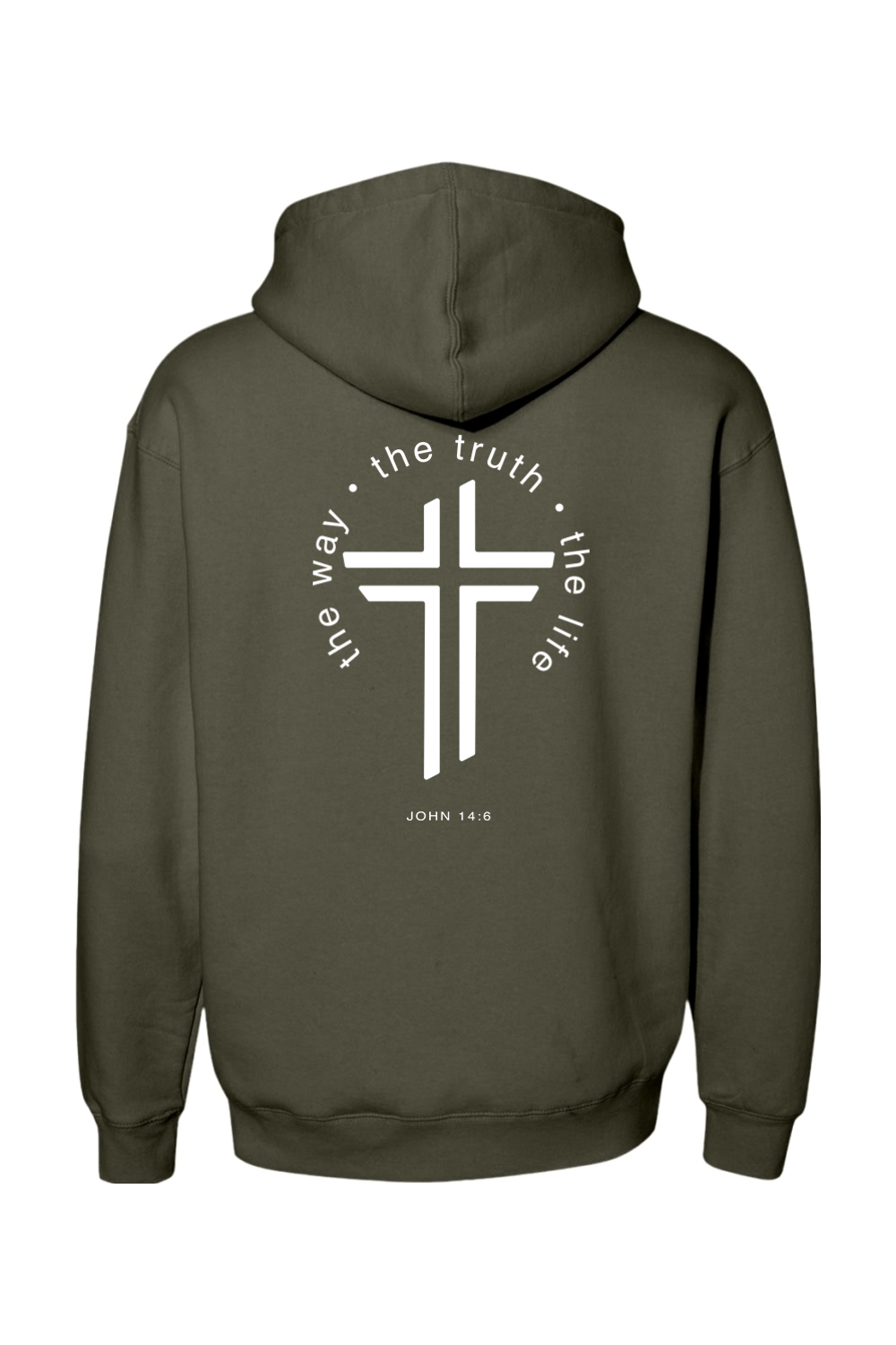 The Way, The Truth, The Life - Heavyweight Hooded Sweatshirt