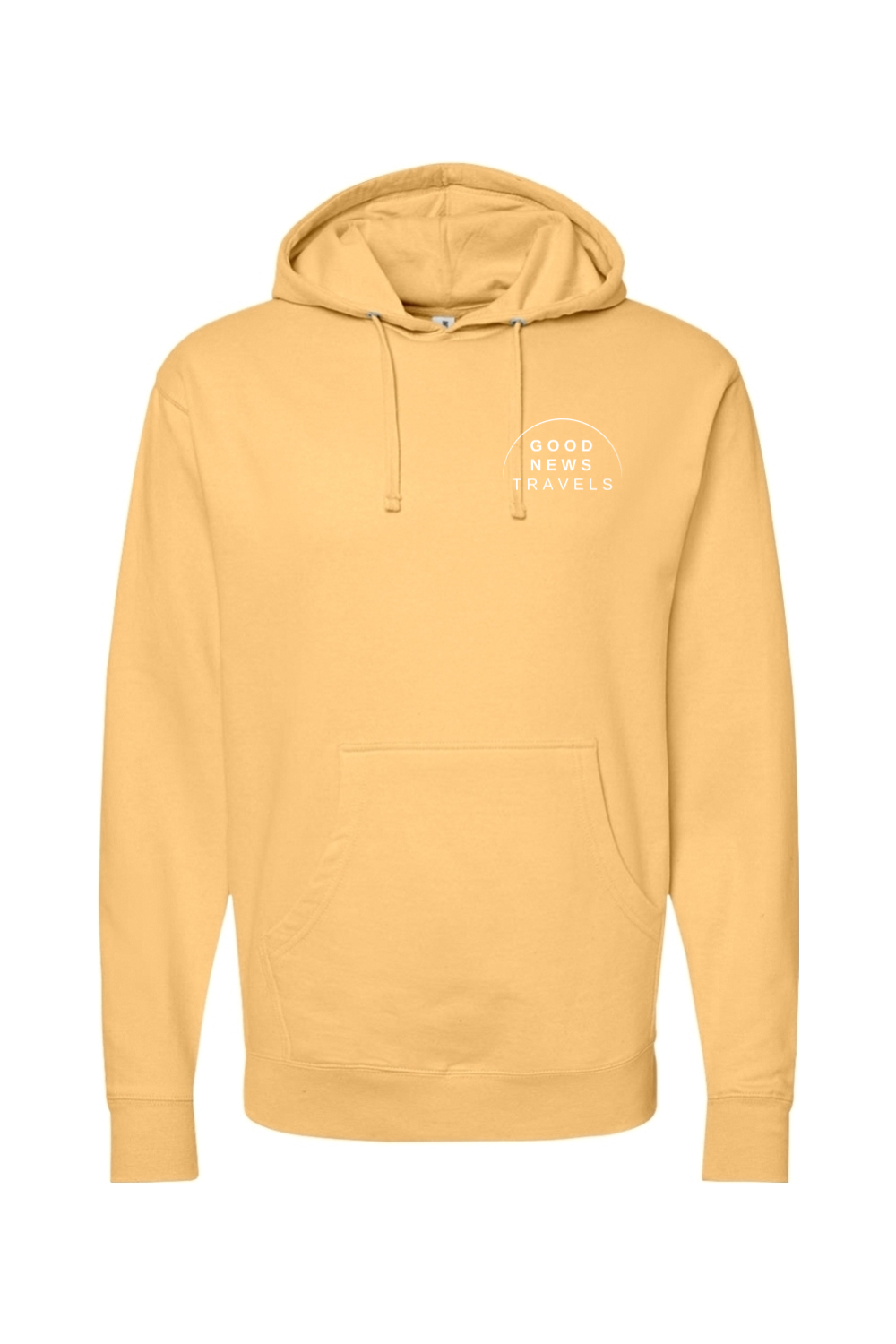 Good News Travels Independent Trading Co. Midweight Hooded Sweatshirt