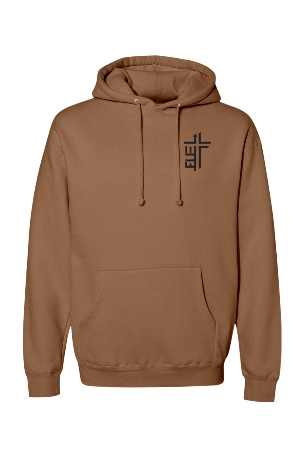 Not By Sight, But By Faith Heavyweight Hooded Sweatshirt