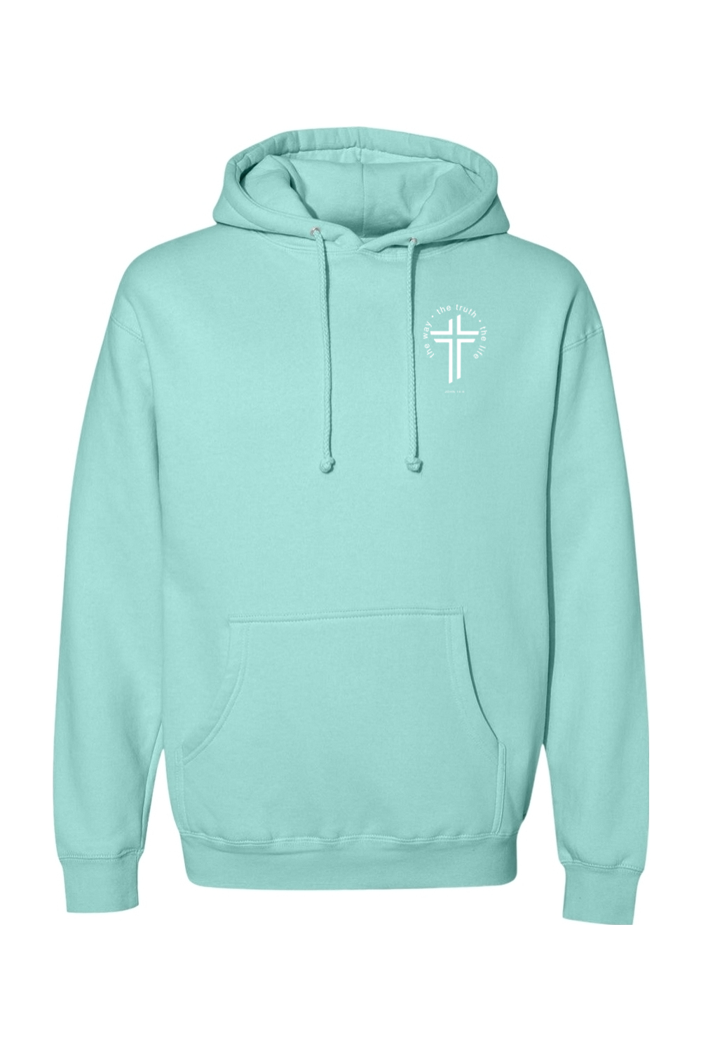 The Way, The Truth, The Life - Heavyweight Hooded Sweatshirt