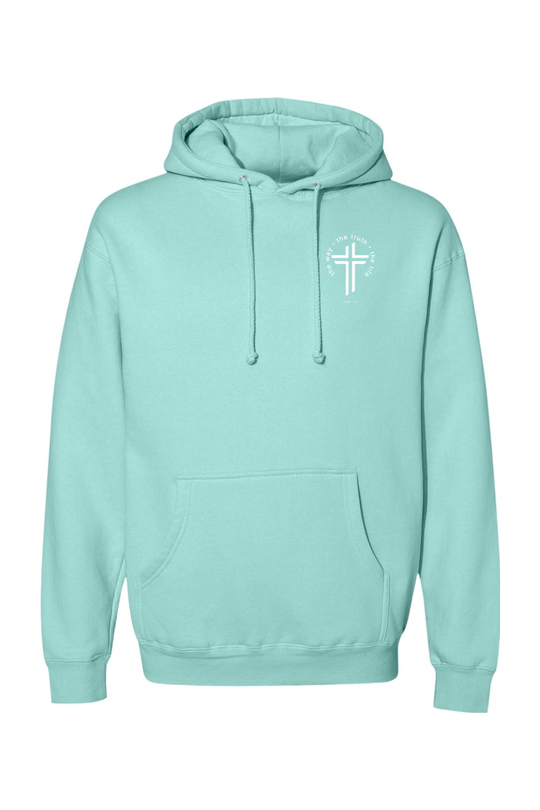 The Way, The Truth, The Life - Heavyweight Hooded Sweatshirt
