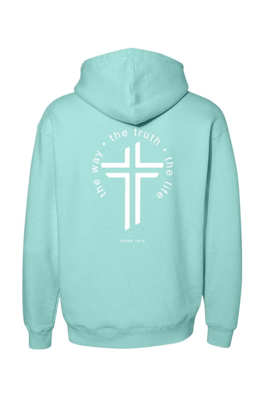The Way, The Truth, The Life - Heavyweight Hooded Sweatshirt