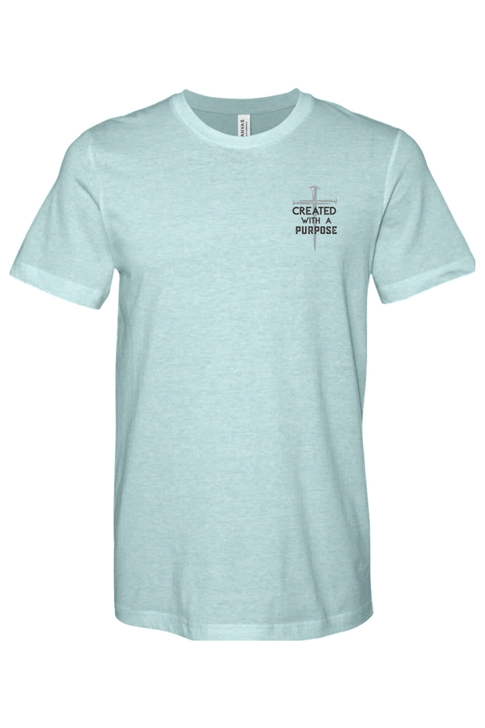 Created with Purpose – Three Nails Jersey Tee