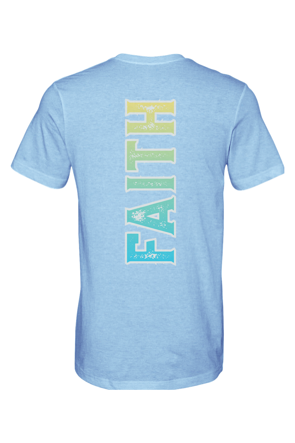 Vertical Faith  Heathered Jersey Tee