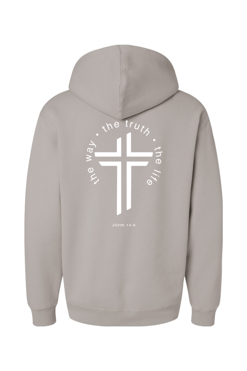 The Way, The Truth, The Life - Heavyweight Hooded Sweatshirt