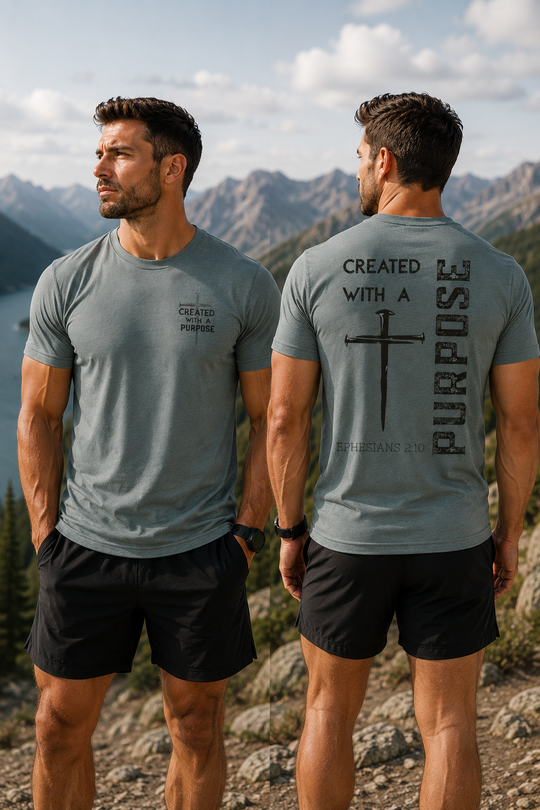 Created with Purpose – T-Shirt