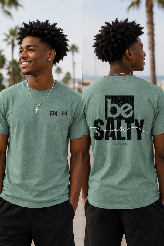 Be Salty Heathered T-Shirt
