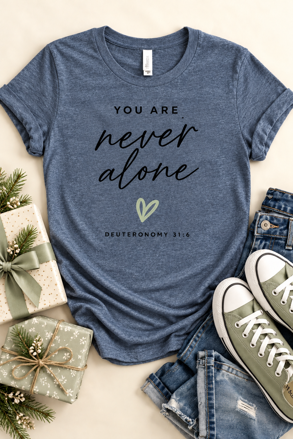 Never Alone - T-Shirt